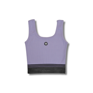 GOLOKA Sunny Top cropped tank in light purple